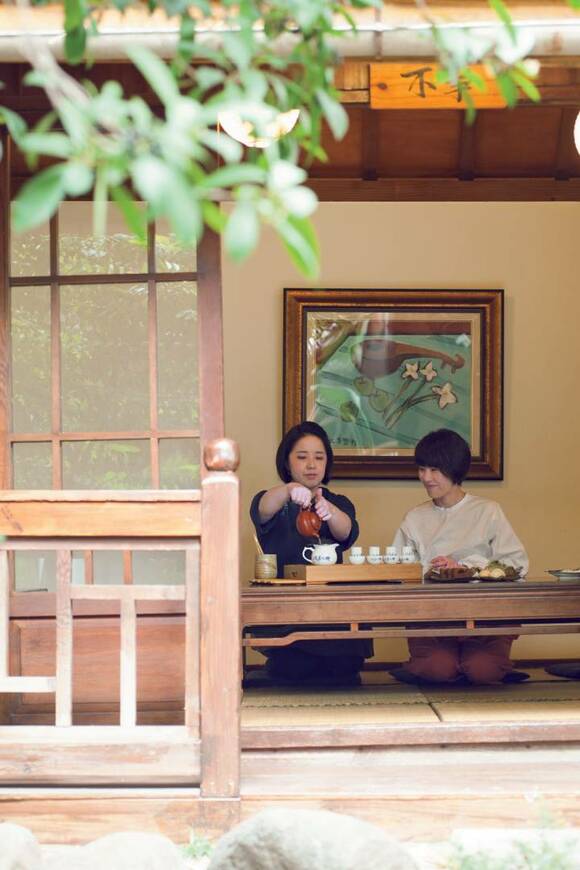 畳の個室でのんびり過ごせる