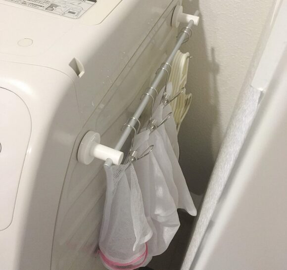 ハンガーはデッドスペースを有効活用