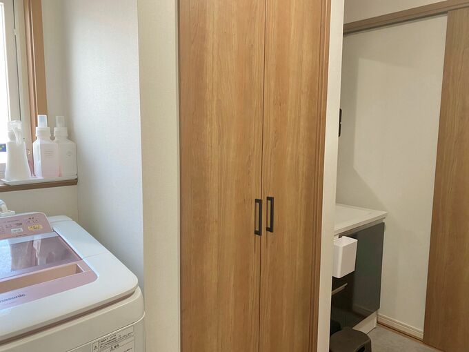 洗面脱衣所の収納