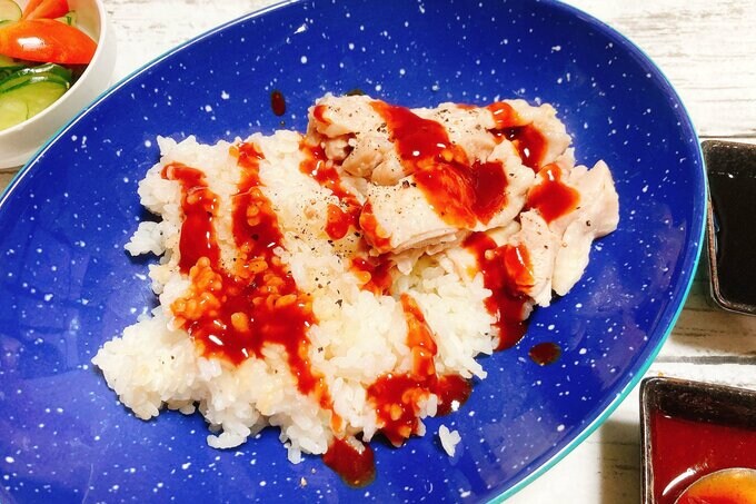 海南チキンライス赤ダレ