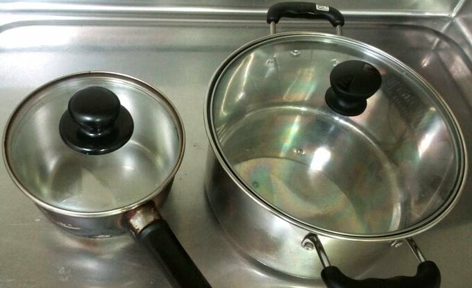大小2つの鍋