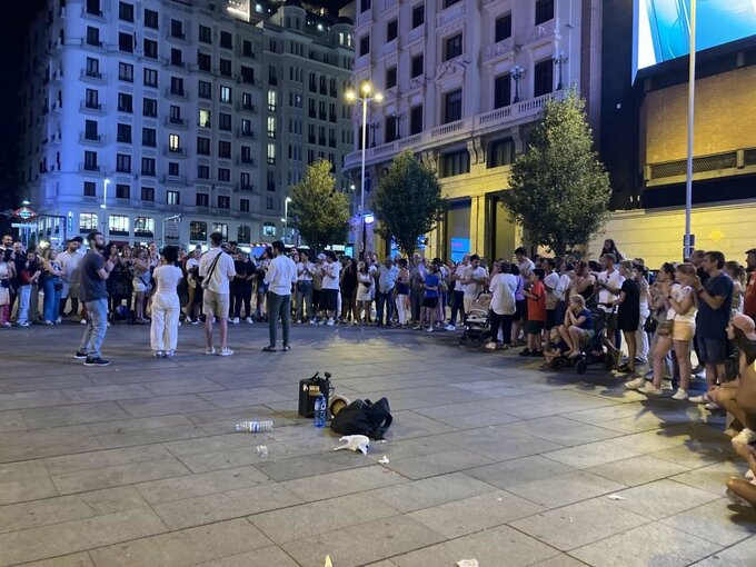 スペインの街並み