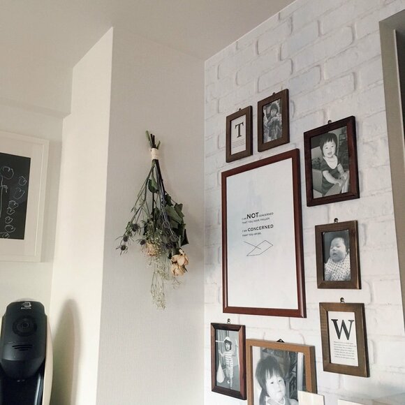 ドライフラワーを流行りのスワッグにして楽しむ