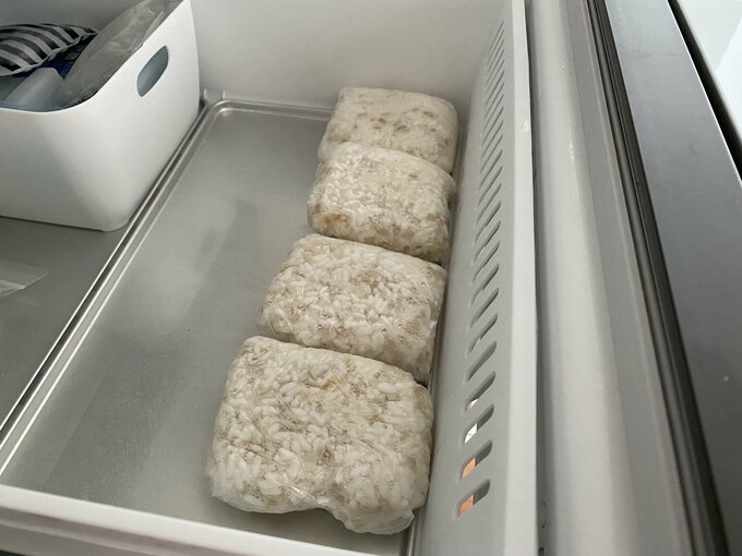 ご飯の冷凍