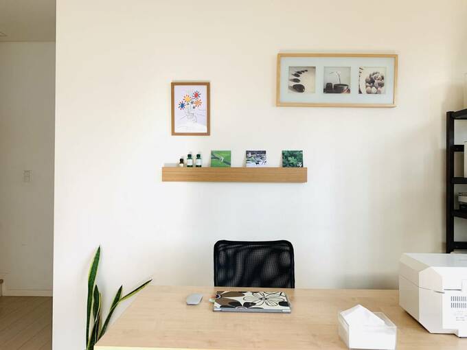 壁に付けられる家具