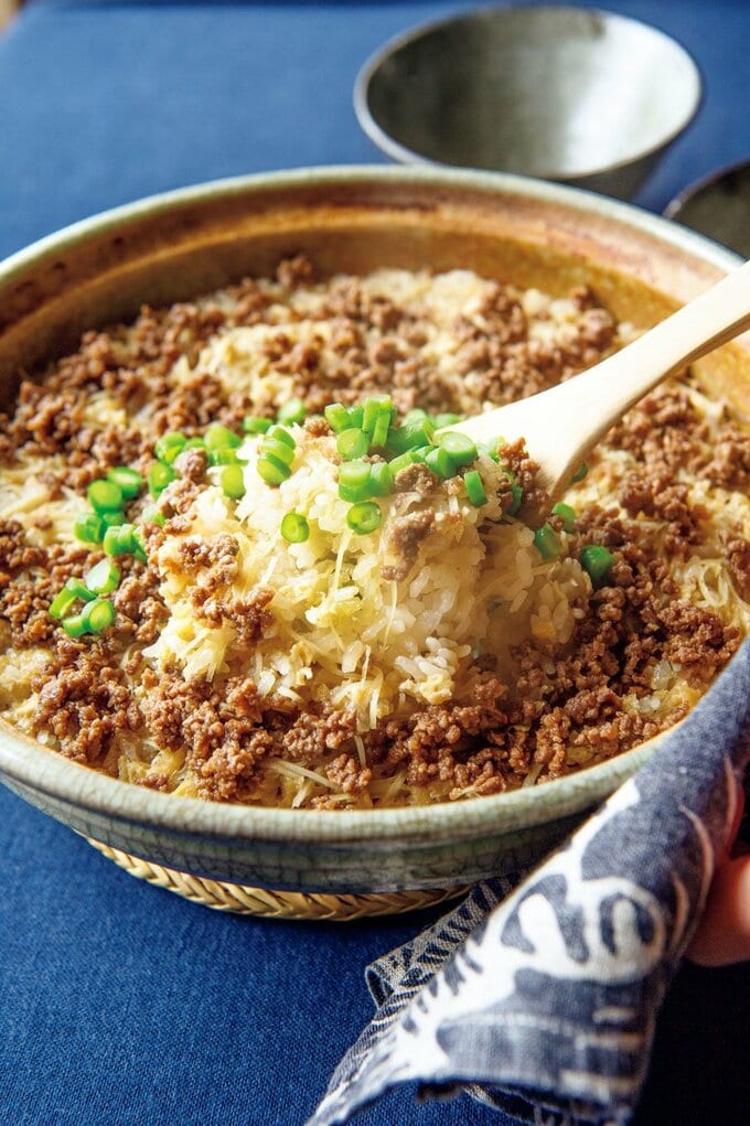 新ショウガの炊き込みご飯