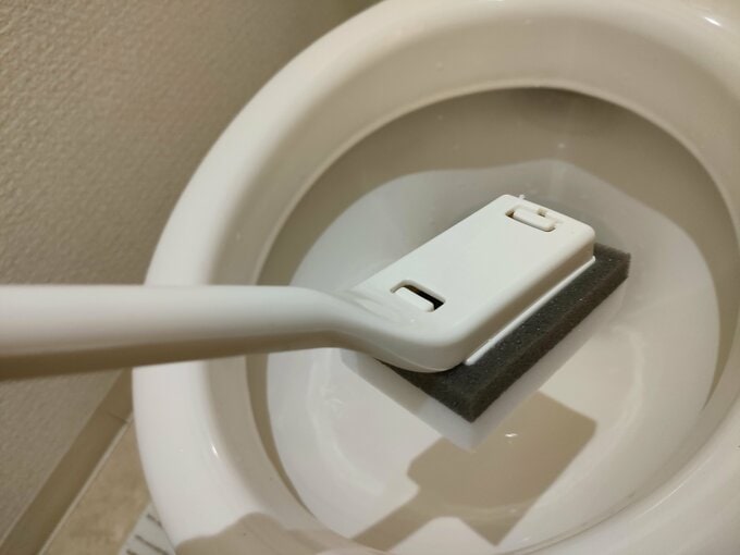 トイレブラシ「メラミントイレクリーナー」