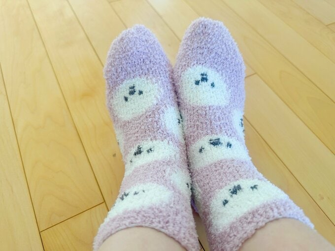 セリア「ルームソックス」