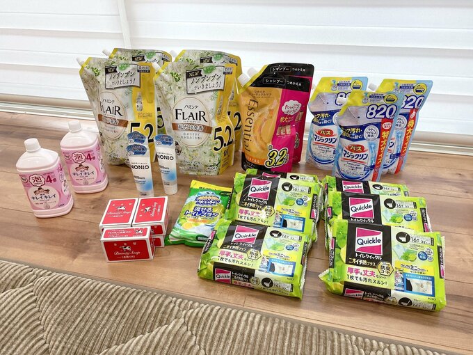 日用品の管理の工夫を紹介します