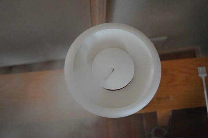 たっぷりの蒸気