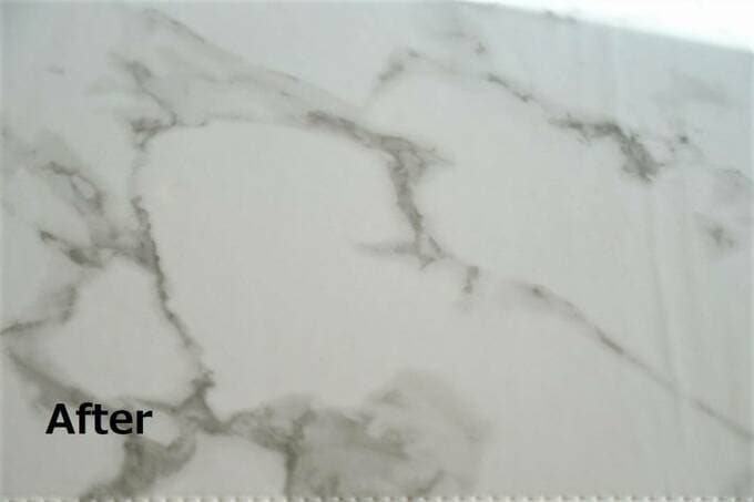 拭けるランチョンマットAfter