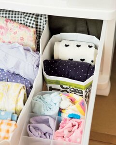 収納グッズはすぐに買わずに、代用品で検討