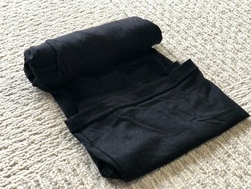 増えがちな機能性素材のインナー。丸めて保管ですっきり！