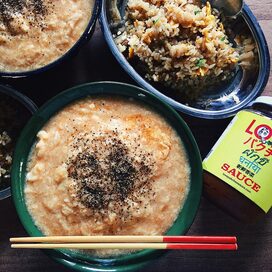 人気インスタグラマーがハマった！マルちゃん正麺でふわふわ卵とじラーメン