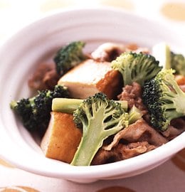 ＜ブロッコリーと厚揚げの和風煮＞新感覚のヘルシー肉豆腐