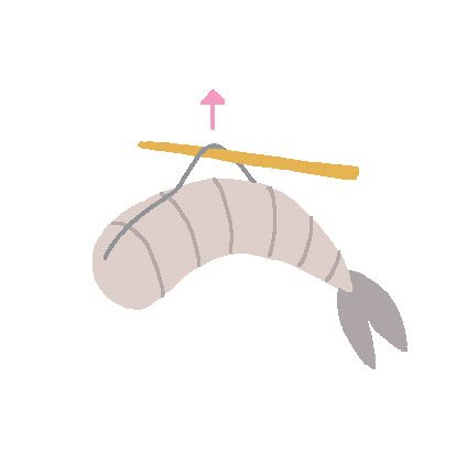 エビの背ワタ取り