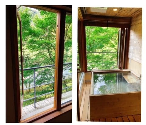 お風呂と窓