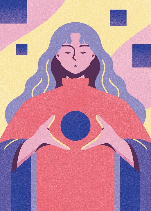 新月タイプのイラスト