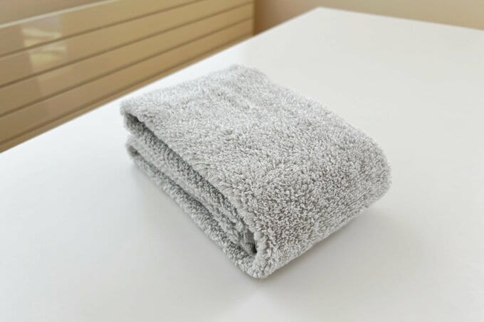 バスタオル代わりにフェイスタオル