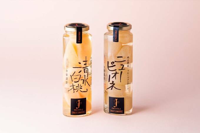 清水白桃とニューピオーネ