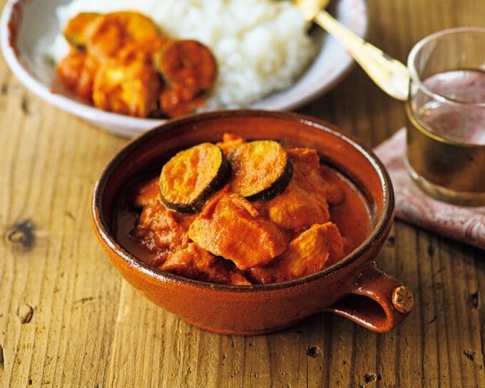 夏野菜のバターチキンカレー