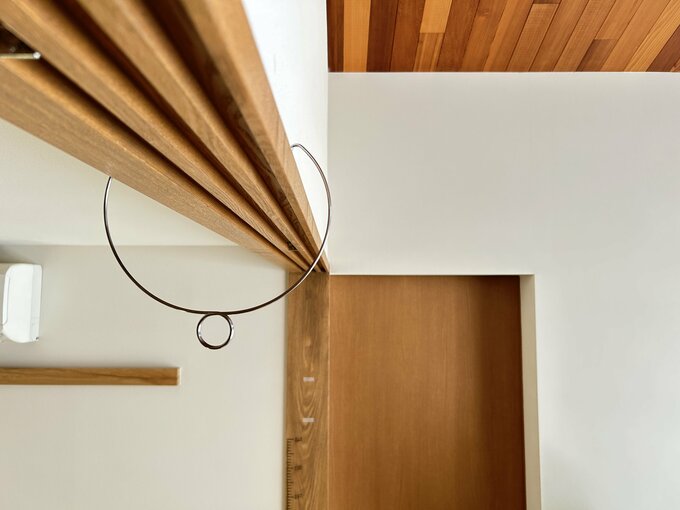 手軽に室内干しスペースが