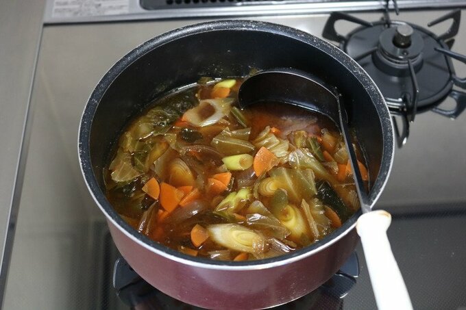 お鍋にお野菜