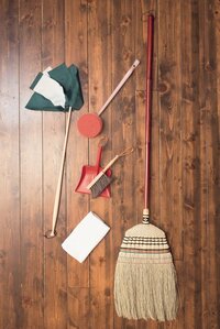 お気に入りの掃除道具をそろえる