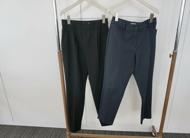 話題の「美脚パンツ」を履き比べ。脚は長く細く見えた？コスパは？