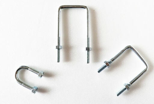 いろいろなタイプのUボルト