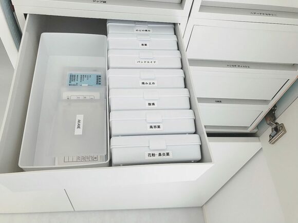 薬収納スペースに置いています
