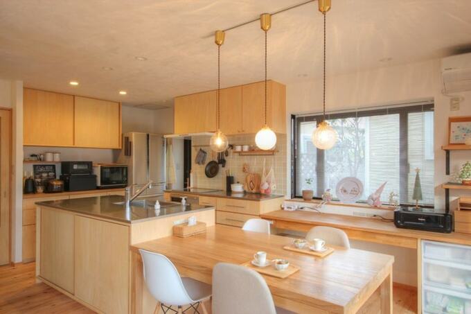 動線がコンパクトなキッチン