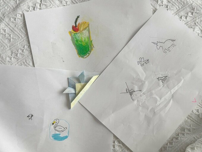 子どもの作品の手放し方