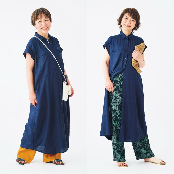 GUシャツワンピースレッスン