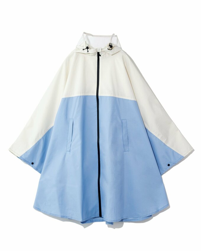 レディース耐久撥水レインポンチョEX