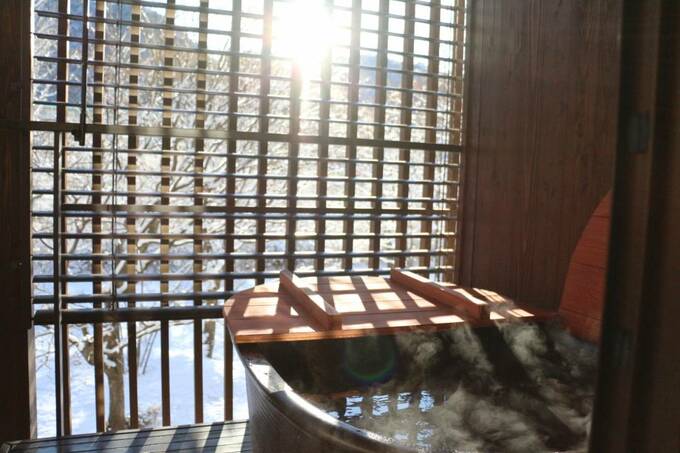 客室の露天風呂