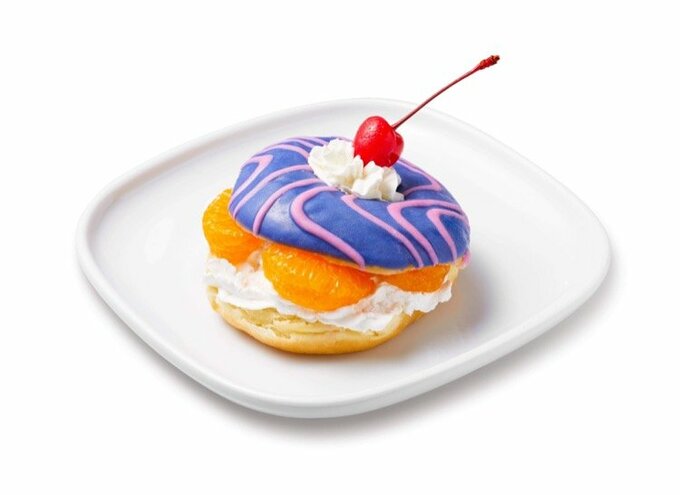 ドーナツフルーツサンド