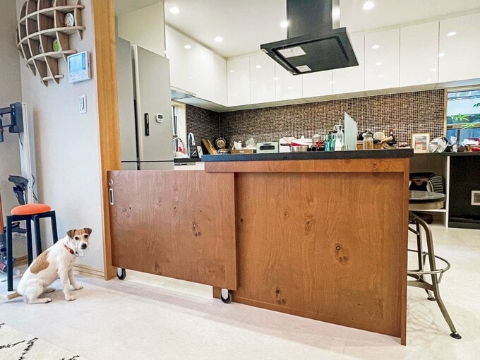 いたずら防止の仕切り