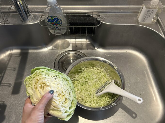 キャベツの千切り