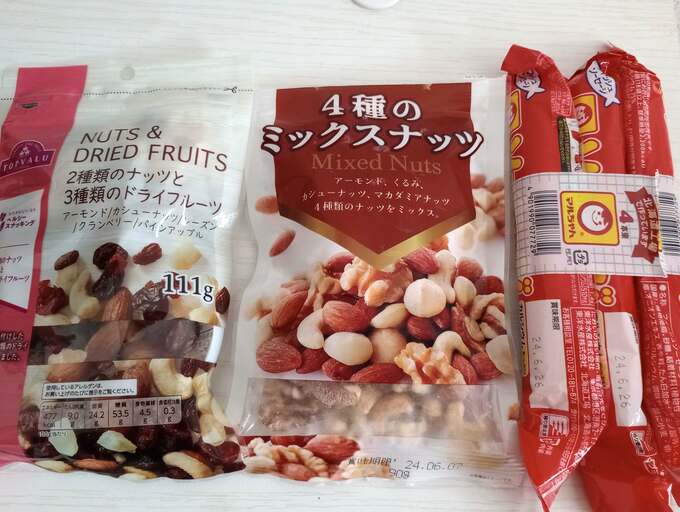 いつも食べる食品