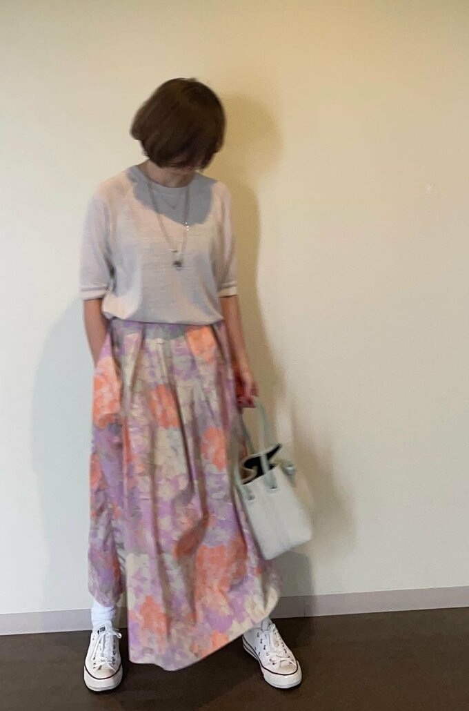 無印良品のニット着まわしコーデ3