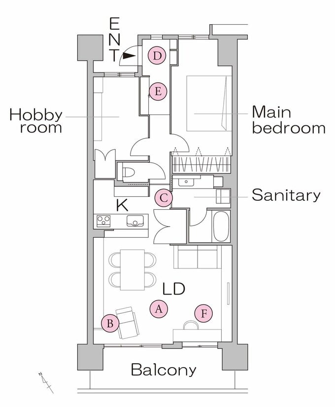 リノベーション後の間取り