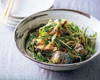 火を使わない健康「お酢レシピ」2品。サバ缶は汁まで使って免疫力アップ！