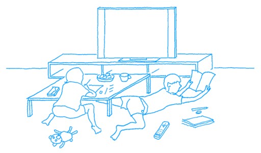 ちゃぶ台の様なローテーブル