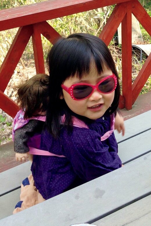 漫画家・ひうらさんの娘(当時4歳)