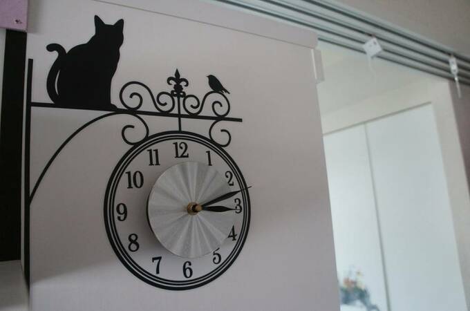 ネコの時計