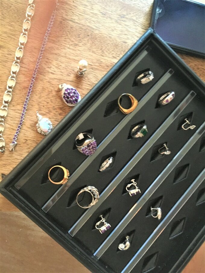 指輪のコレクション