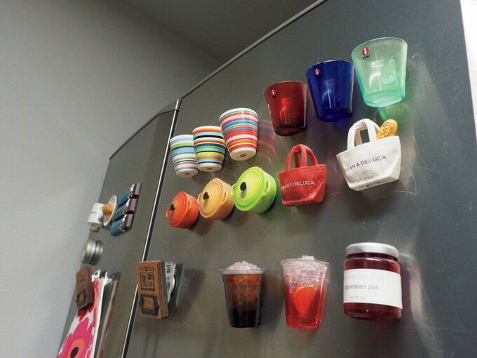 冷蔵庫のマグネット