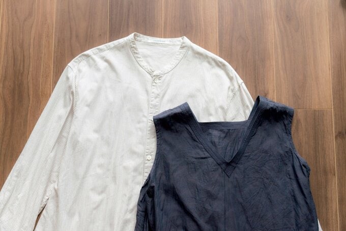 シャツやワンピース