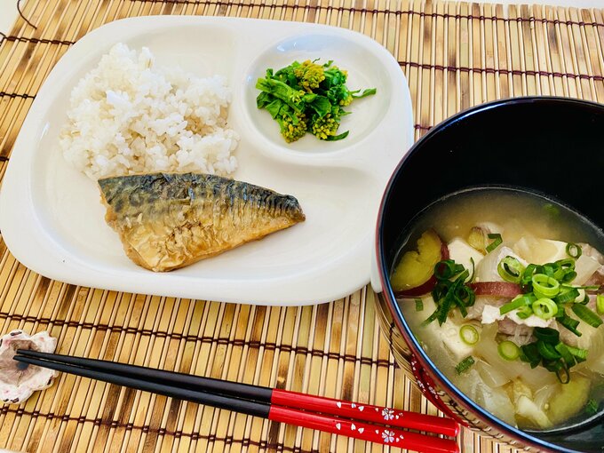 ワンプレート朝食